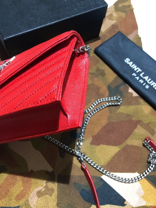 Tony Luxuries YSL CHAIN CASSANDRE MATELASSÉ WALLET 0802